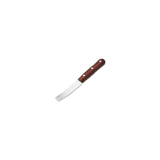 Nož za git sa tupom, savijenom oštricom, drvena drška