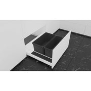 VS ENVI kante 8,5 litara,ŠxVxD= 113 x 326 x 382 mm, plast. lavasiva