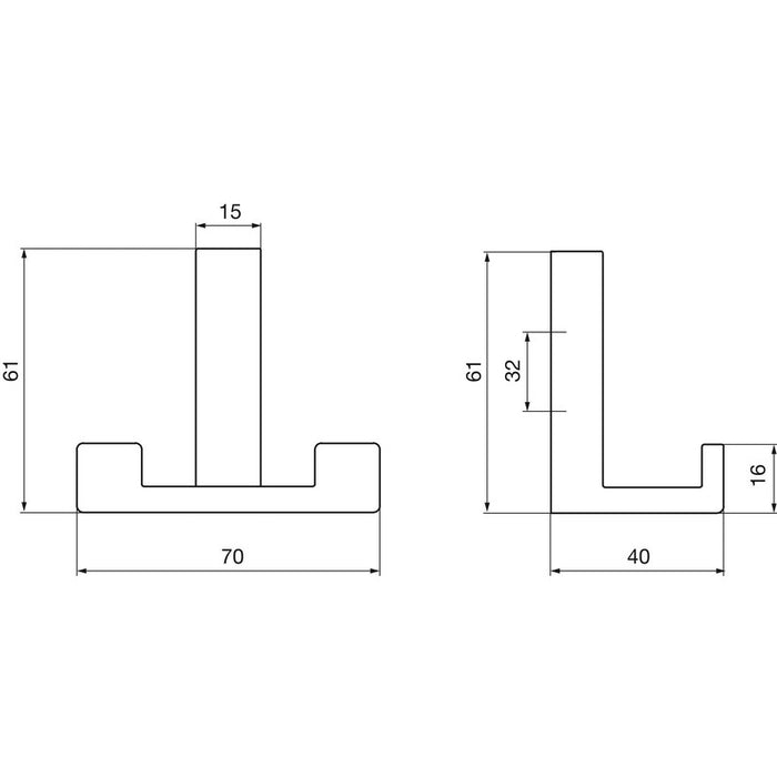Vešalica za šešire Doradus