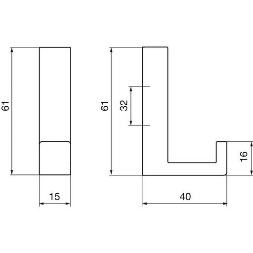 Vešalica za šešire Doradus 2