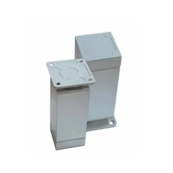 Aluminijumska nogica jednodelna, siva