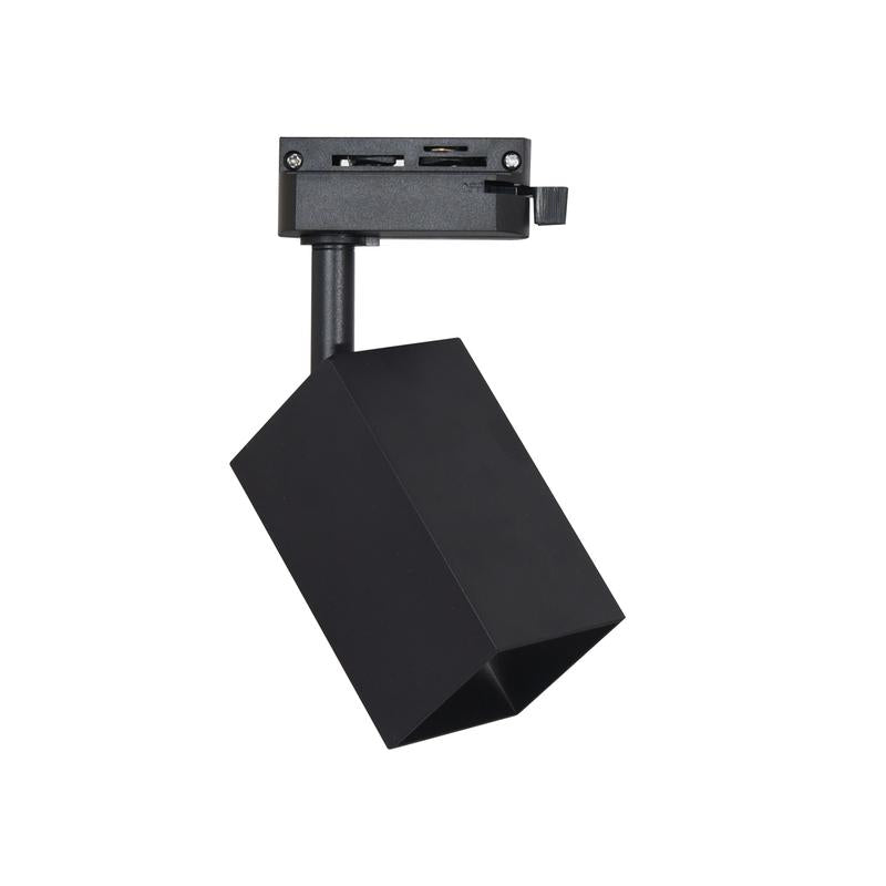 Šinski monofazni top GU10 56×56×90mm — crna