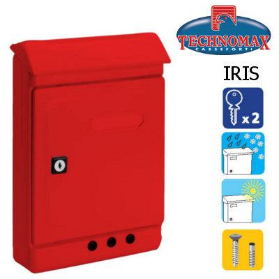 Poštansko sanduče TECHNOMAX IRIS IRI/B 31x21x7 — Metal