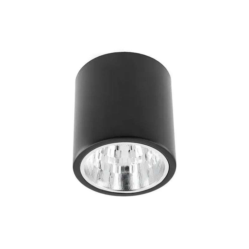 GTV LED Plafonjera DRAGO, okrugla, E27, H180 — crna, IP20