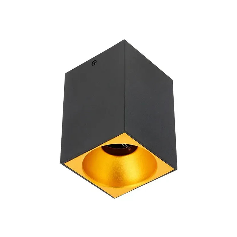 GTV LED Plafonjera TENSA GU10 IP20 — crna
