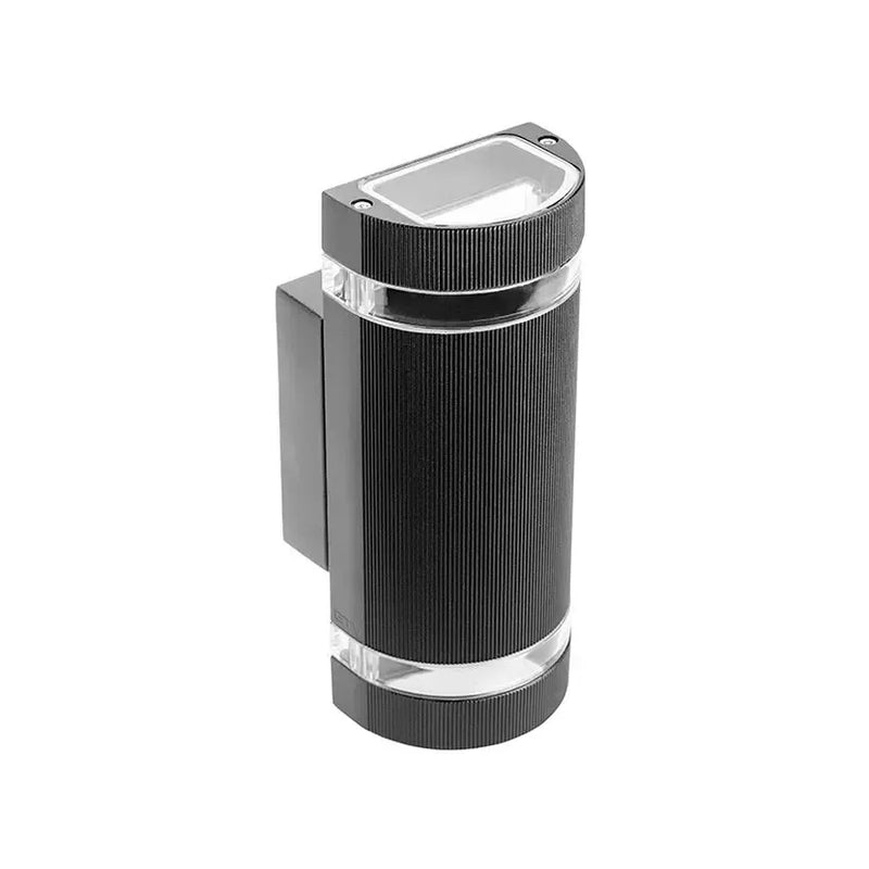 GTV LED Zidna lampa Silva 2×GU10 crna — IP54
