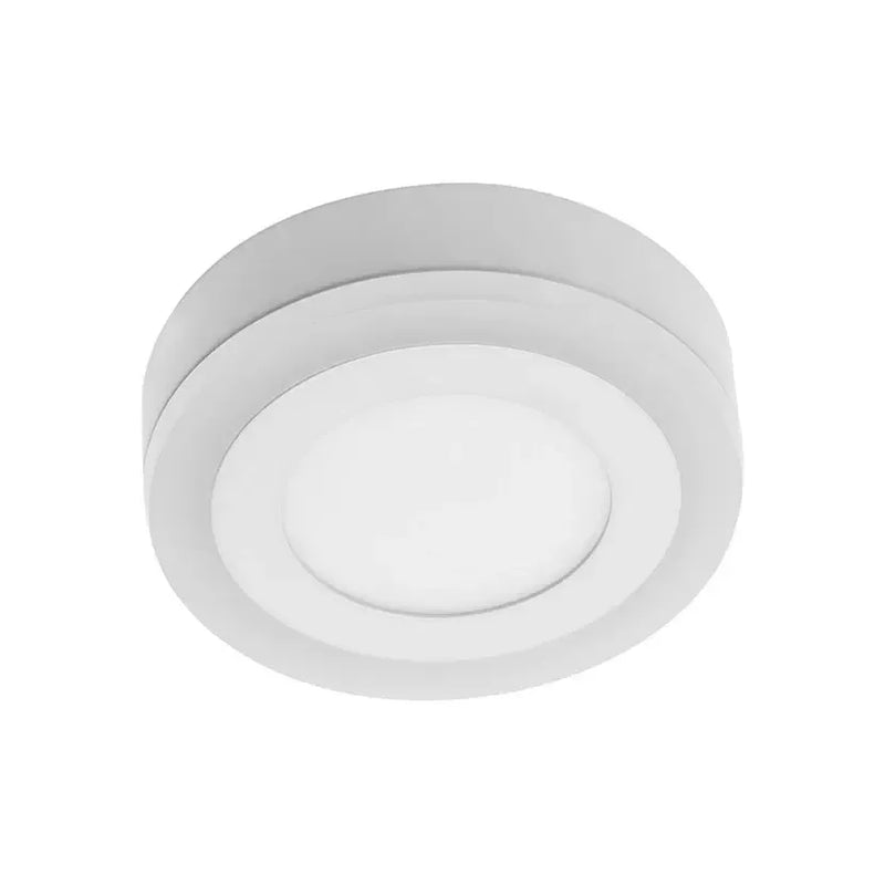 GTV LED panel Twins nadgradni okrugli 9 W 3000K IP20 — 640 lm