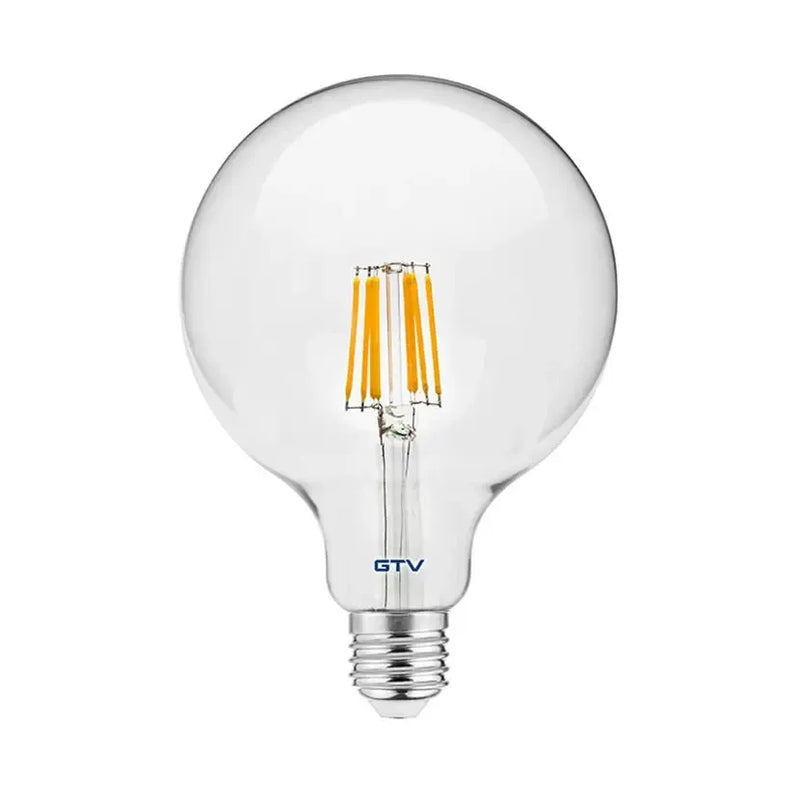 GTV LED Sijalica E27 8 W G125 Filament 3000K