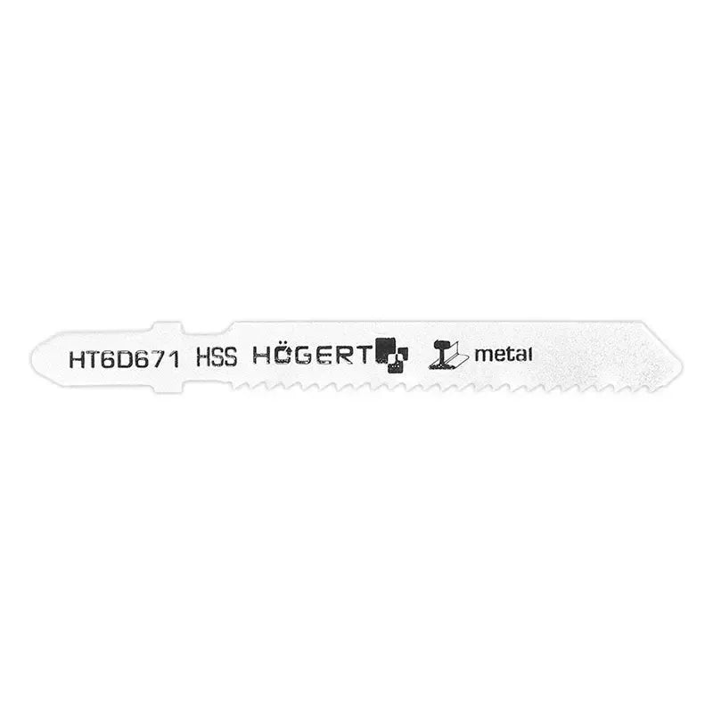 HÖGERT Listovi ubodne pile za metal 76 mm — 12 TPI, 5 kom