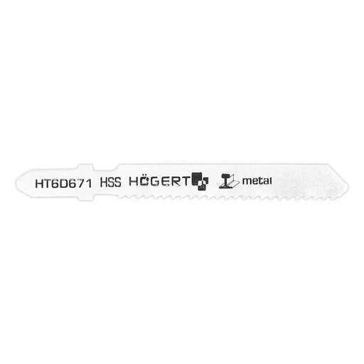 HÖGERT Listovi ubodne pile za metal 76 mm — 12 TPI, 5 kom