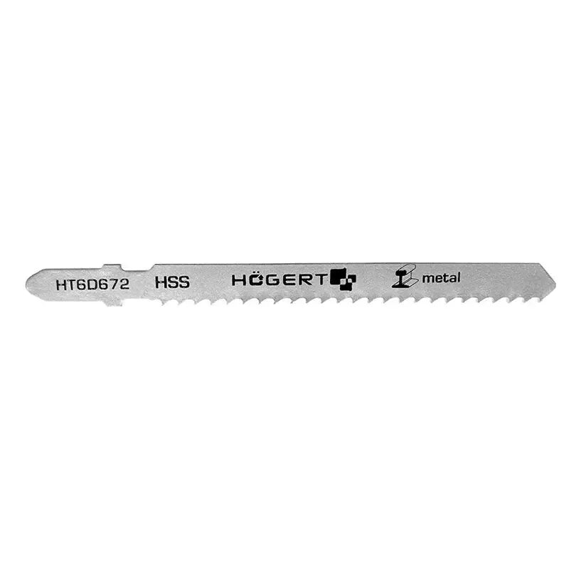 HÖGERT Listovi ubodne pile za metal 100 mm — 8 TPI, 5 kom