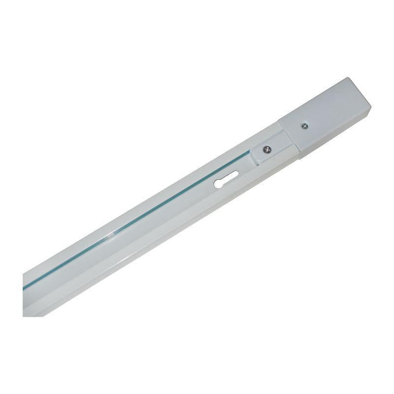 Nadgradna monofazna šina 1m — bela
