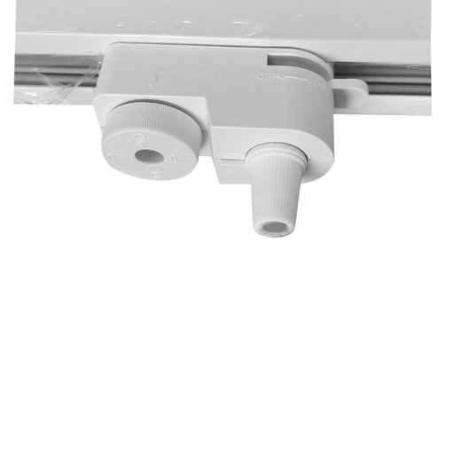 Adapter za montažu svetiljki na monofazne šine LU22-NB1, bela