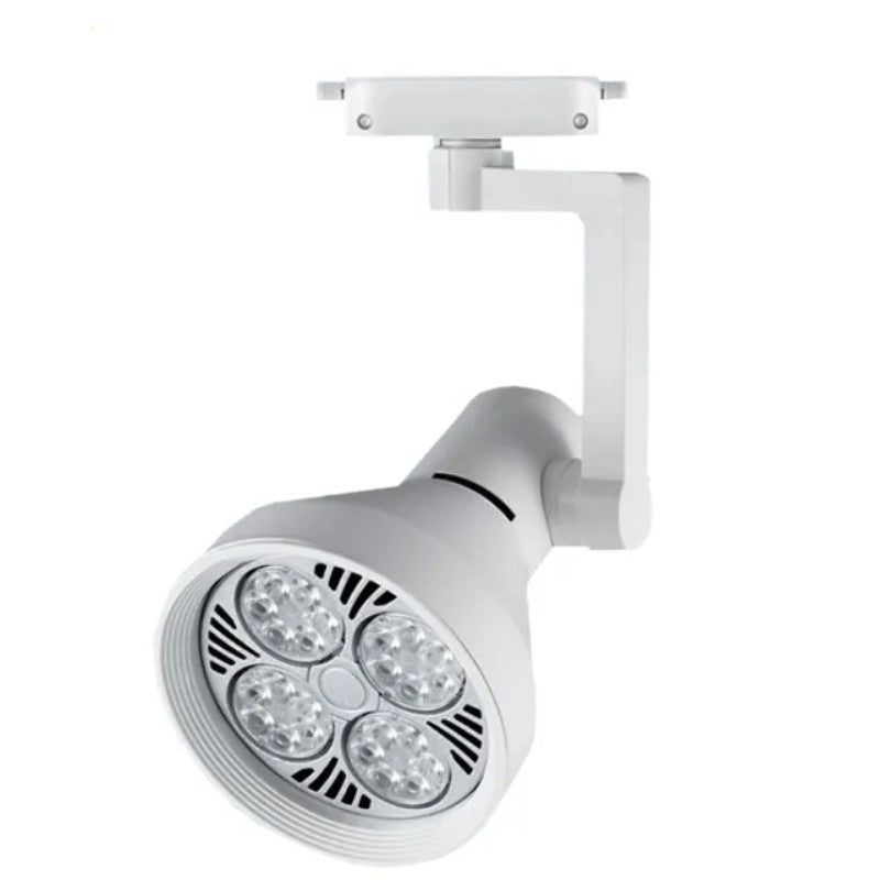 Šinski monofazni top E27 Ø115×145mm — bela