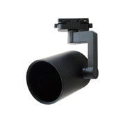 Šinski monofazni reflektor E27 Ø105×140mm — crna