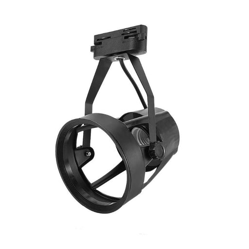 Šinski monofazni reflektor E27 Ø115×145mm — crna