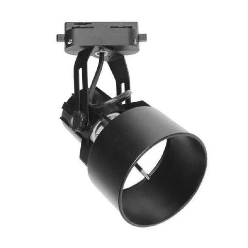 Šinski monofazni reflektor E27 Ø100×160mm — crna