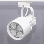 Šinski monofazni reflektor E27 Ø100×160mm — bela