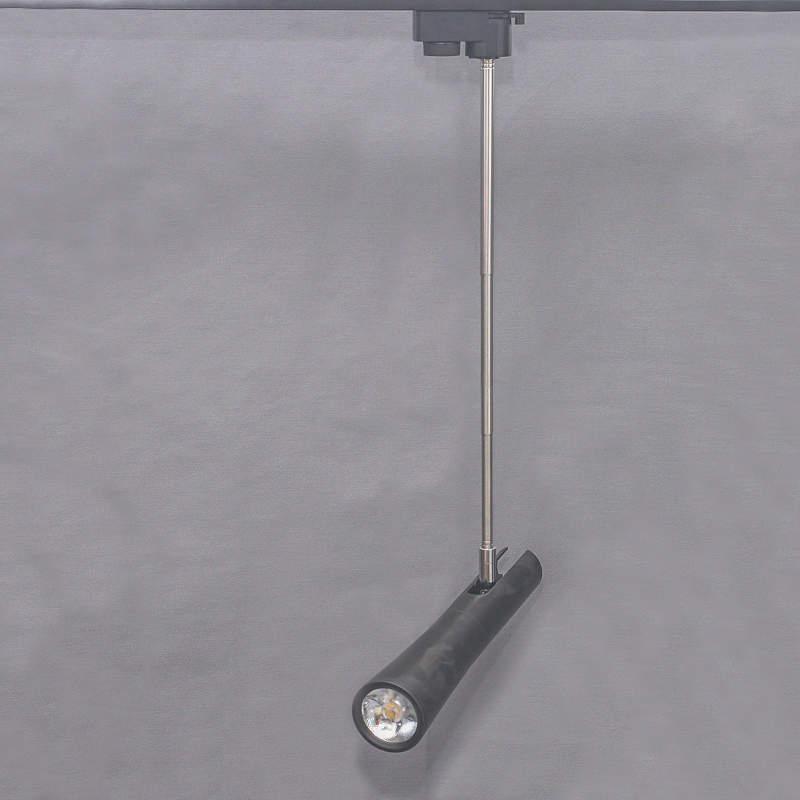 Šinski monofazni LED top 12W 4000K, raspon 705mm — crna