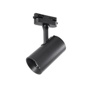 Šinski monofazni top GU10 Ø60×135mm — crna