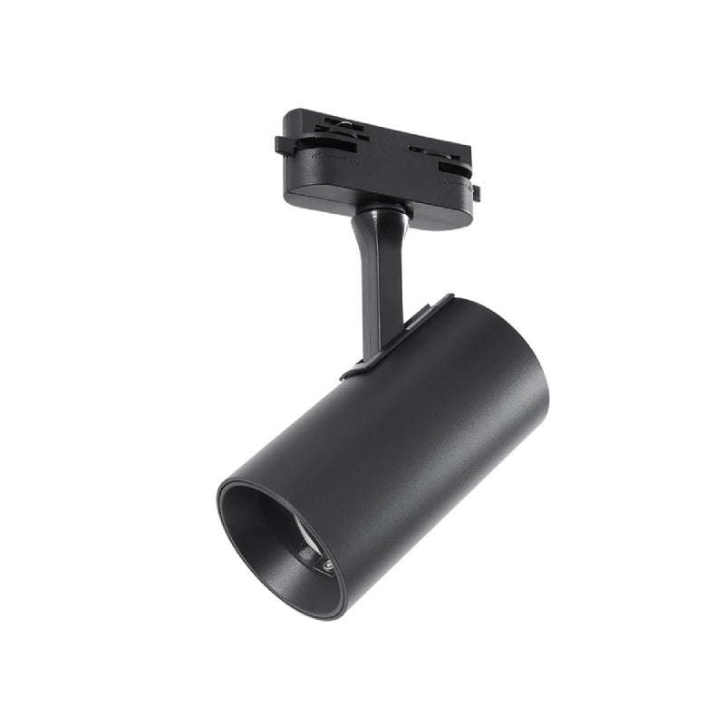 Šinski monofazni top GU10 Ø60×135mm — crna