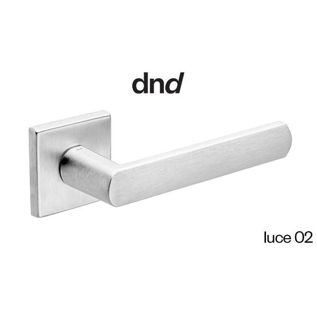 DND KVAKA LUCE LC14P sa rozetnom ZCS mat hrom kvadratna