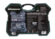 MANNESMANN Set alata u koferu 1/4", 3/8" i 1/2" — 215 delova