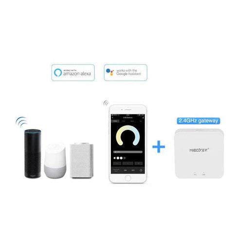 Magnetna šinska LED svetiljka difuzna 24W Dual White — crna
