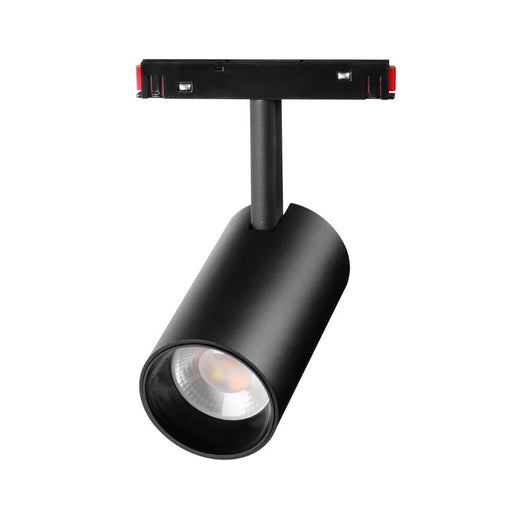 Magnetna šinska LED top svetiljka 12W Dual White Zigbee — crna