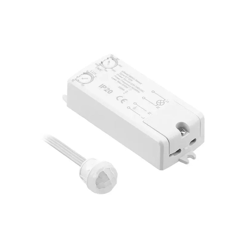 GTV LED Senzor pokreta CR-18 IP20 800 W — beli