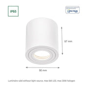 Led lampa Chloe GU10 IP65 okrugla
