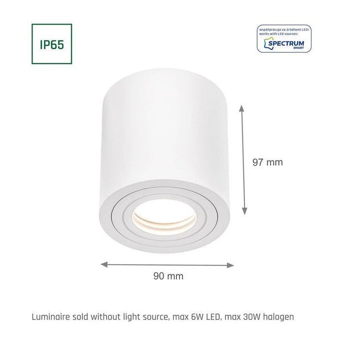 Led lampa Chloe GU10 IP65 okrugla
