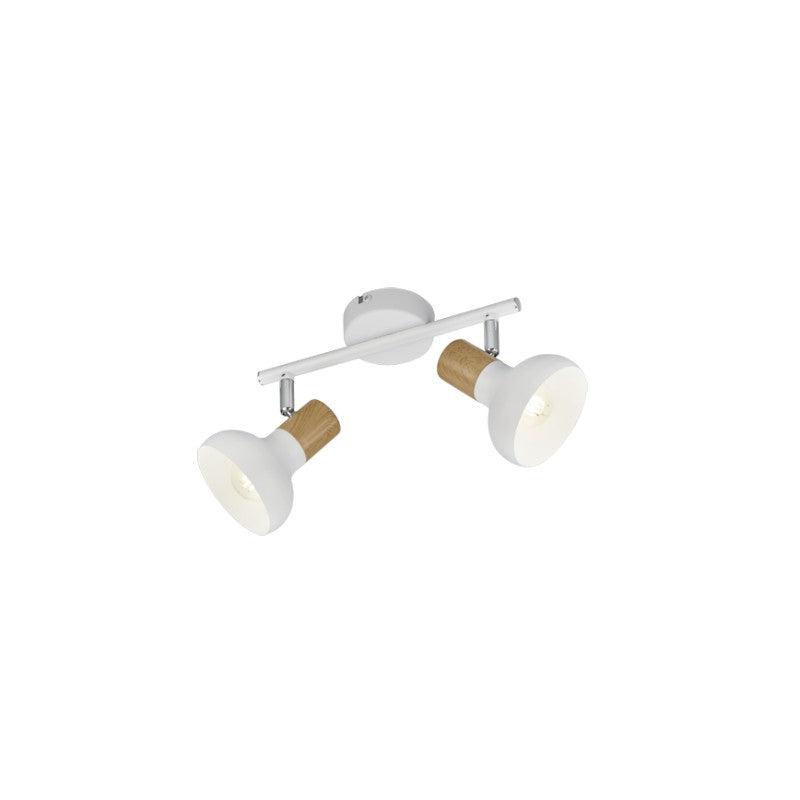 LED spot LATIKA BELA — 2x10 W, 2xE14, IP20