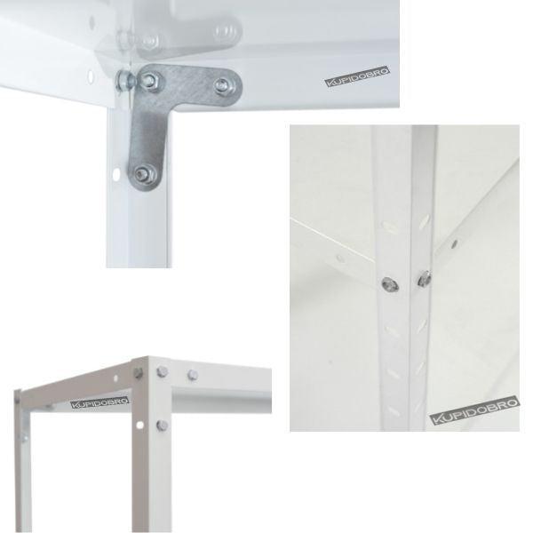 Metalna Polica 180x75x30cm 6x80kg
