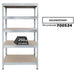 Polica metal-medijapan PRO EB50 180x90x45cm 5x250kg