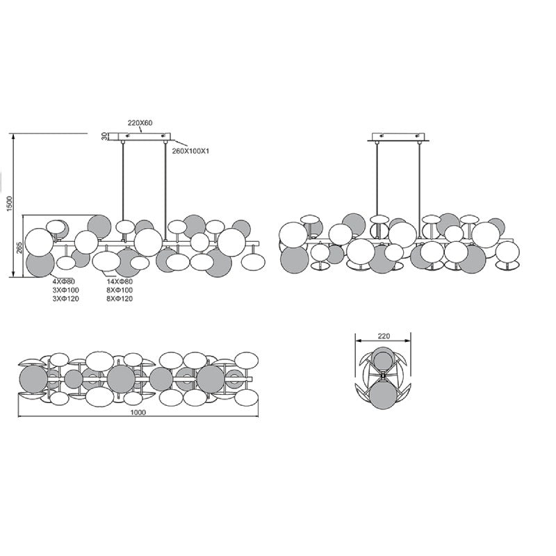 VISILICA BUBBLE 10XG9 317401079