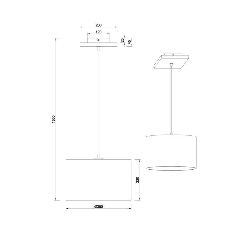 VISILICA ELMAU 1XE27 302100130