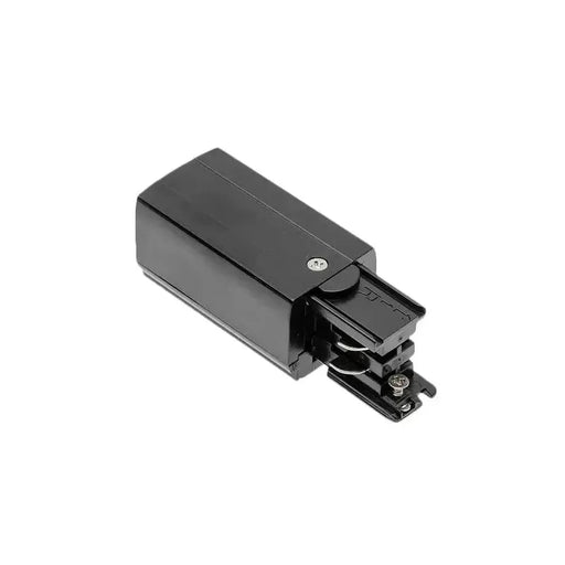 GTV LED X-RAIL konektor ravni desni 98×35 mm — crni