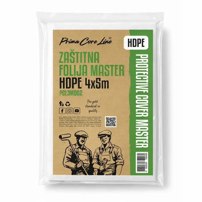 HIMTEX Zaštitna folija Master HDPE — 4 × 5 m