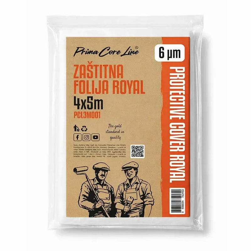 HIMTEX Zaštitna folija Royal — 4 × 5 m