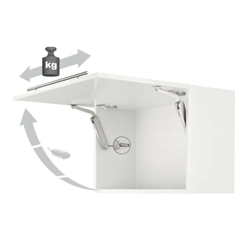 Häfele Maxi Podizni Mehanizam za otklopna vrata s aluminijskim okvirom 20 mm