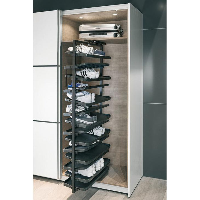 Häfele cipelarnik, okretni 180°, za do 50 parova cipela