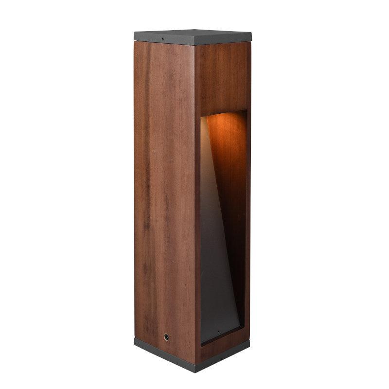 Stubna baštenska lampa Canning GU10 — 5 W, IP44, braon