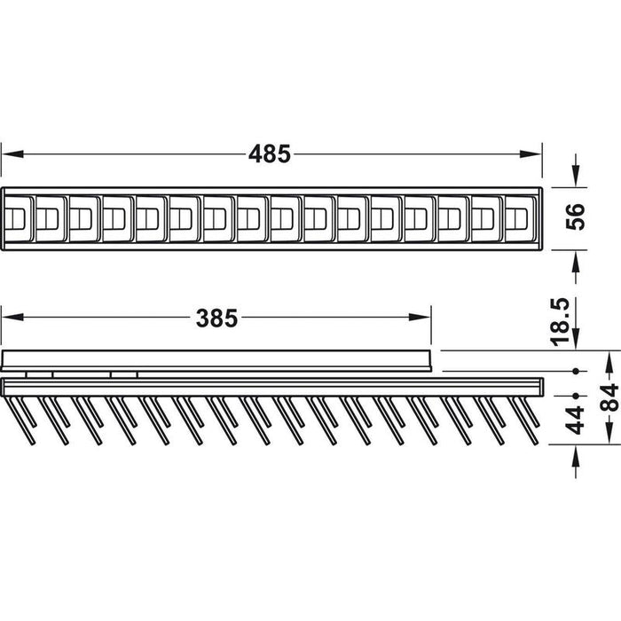 Višenamenski izvlakač Häfele Dresscode