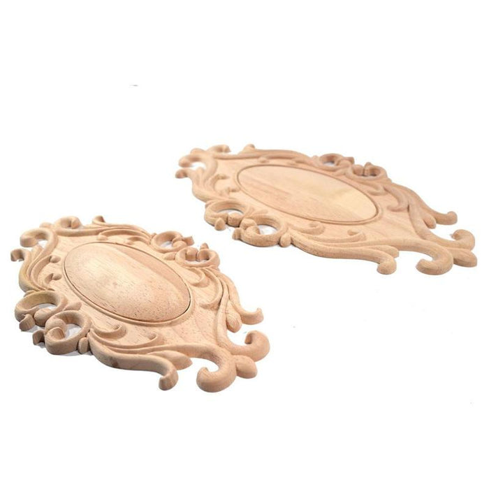 Rezbarene drvene rozetne RK-107