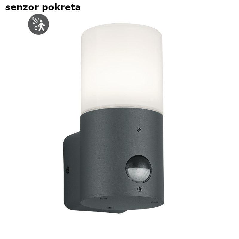Spoljna zidna lampa Hoosic 1 x E27 — 28 W, IP44, antracit