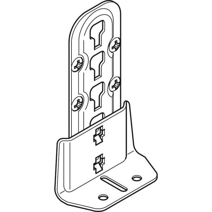 Spojni element kreveta HS za nosač srednje grede i nosač letvičaste podnice