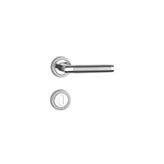 ECONOMIC KVAKA SA ROZETOM ZA VRATA OD INOX-a MODEL 004/ INOX BICOLOR