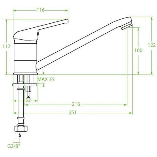 Slavina model LAVEO Iga