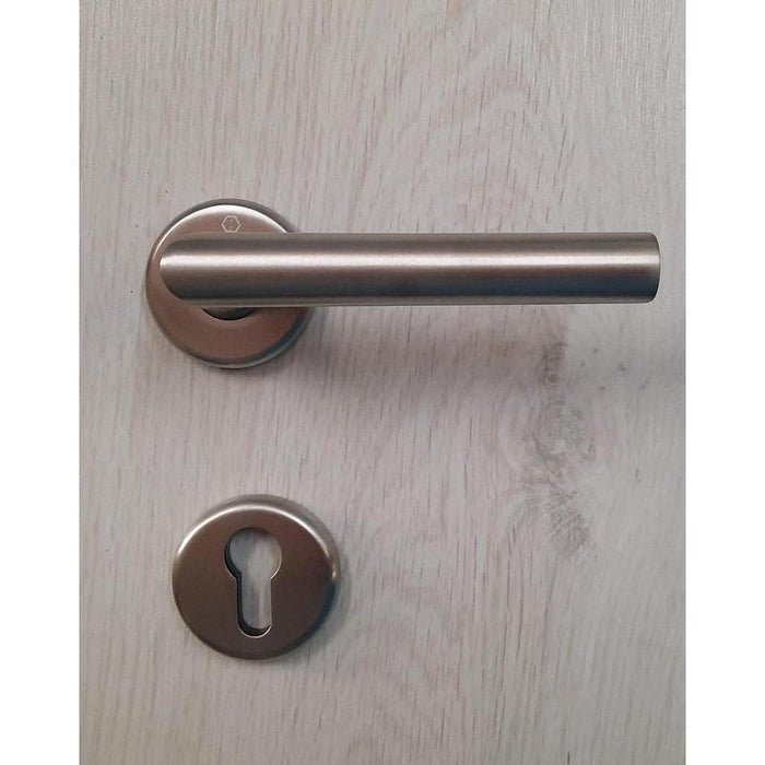 HOPPE E1444Z/17K/17KS KVAKA SA ROZETOM ZA VRATA- Utrecht/ krilo 55-74 mm